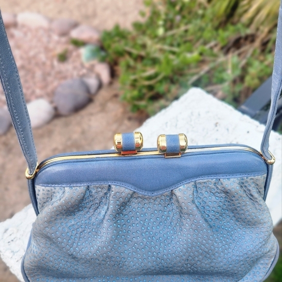 🤩10 min SALE 🤩RARE VINTAGE 1950s GUCCI LEATHER/SUEDE BAG, - Picture 6 of 16